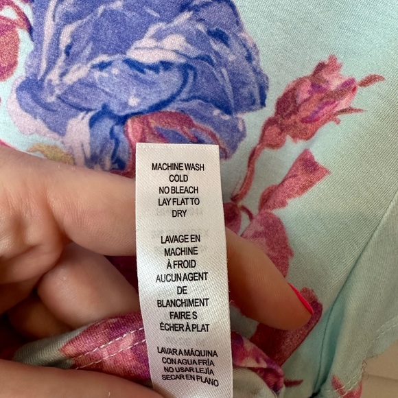 LoveShackFancy x Beach Riot Floral T-shirt - Picture 15 of 16